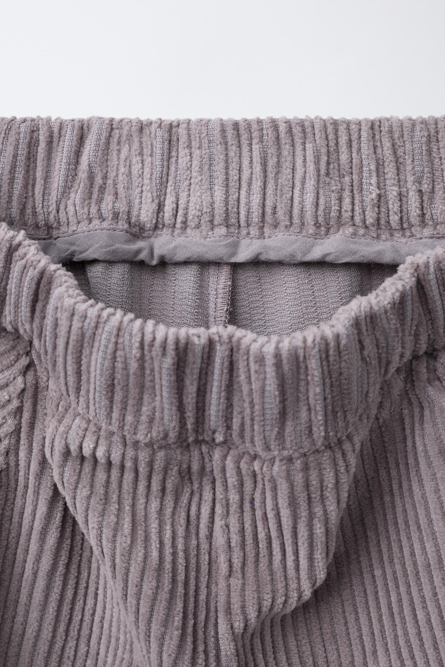 Детские брюки Zara Balloon Corduroy, цвет: Розовато-лиловый — фото 4