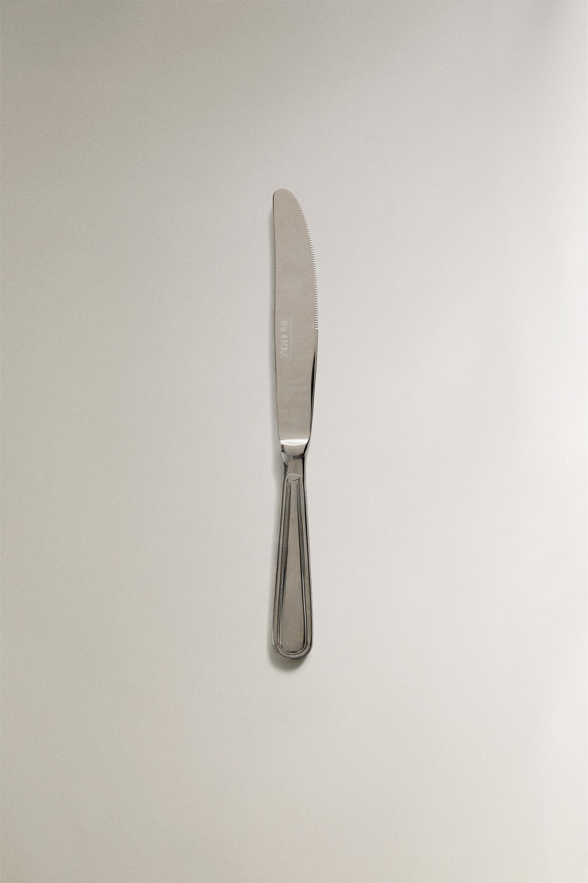 COUTEAU ACIER BRILLANT