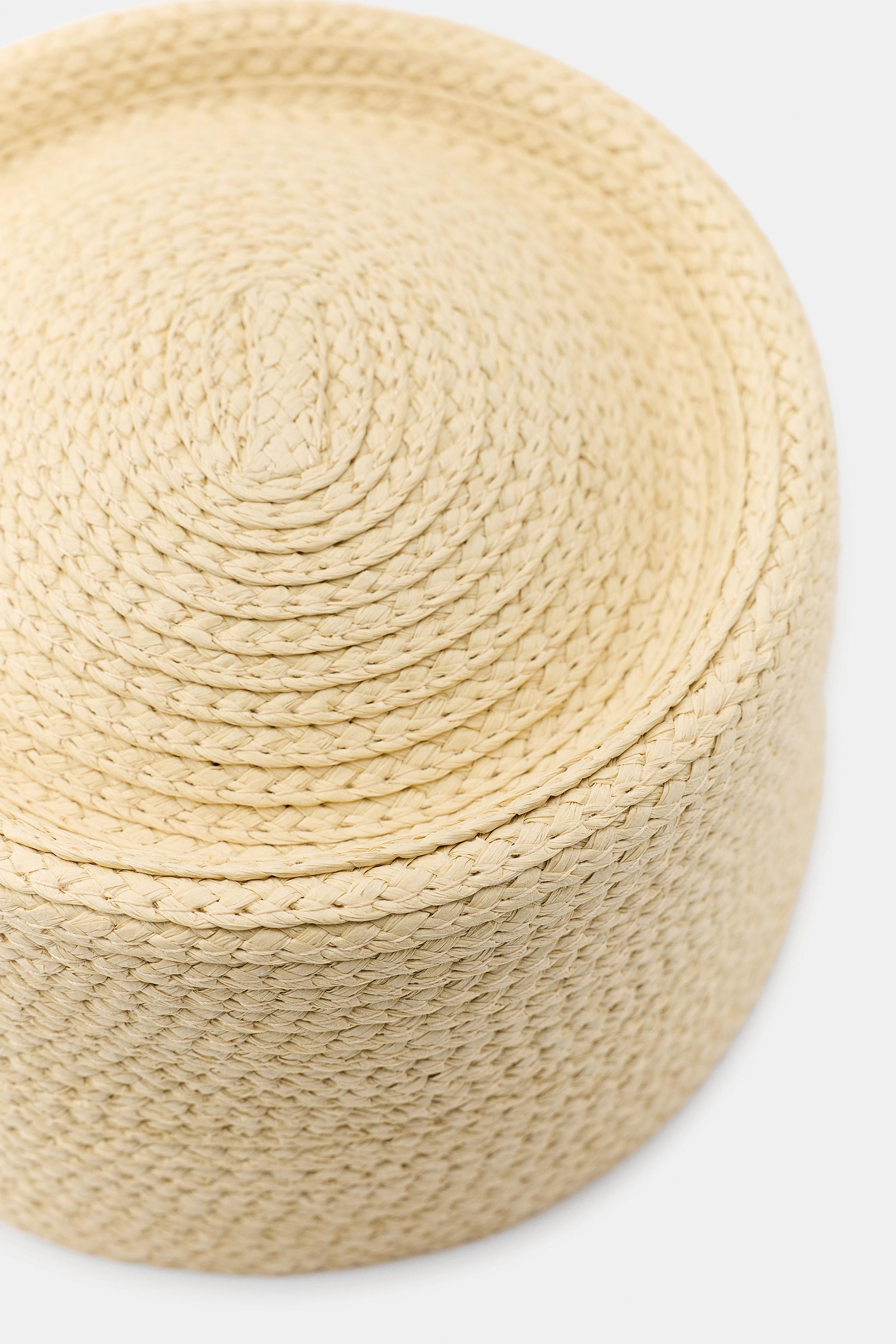 COMBINED CAP HAT — Light beige
