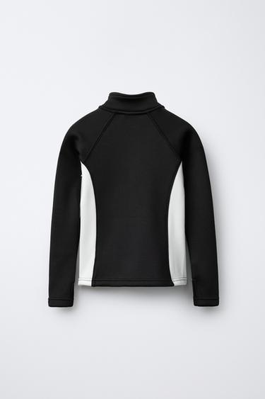 COMBINED THERMAL SWEATSHIRT SKI COLLECTION - Black by Zara - Image 1