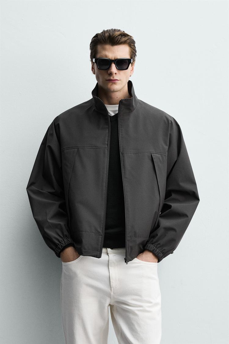 ZARA LIGHTWEIGHT WATER-REPELLENT TECHNICAL JACKET