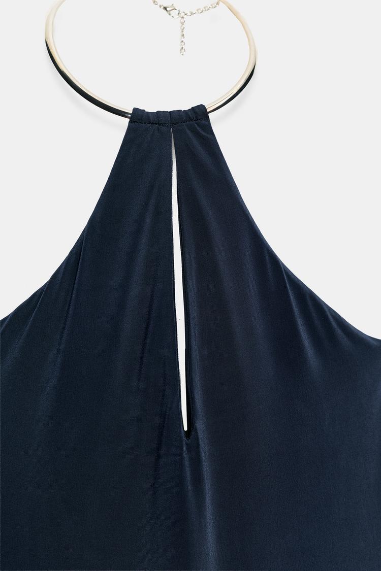 Body halter con gargantilla 6