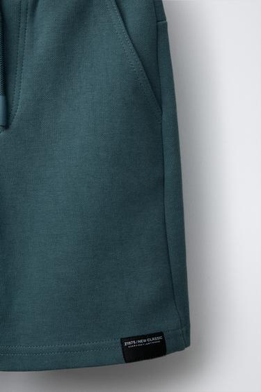 COMFORT PLUSH BERMUDA SHORTS - Blue by Zara - Image 2