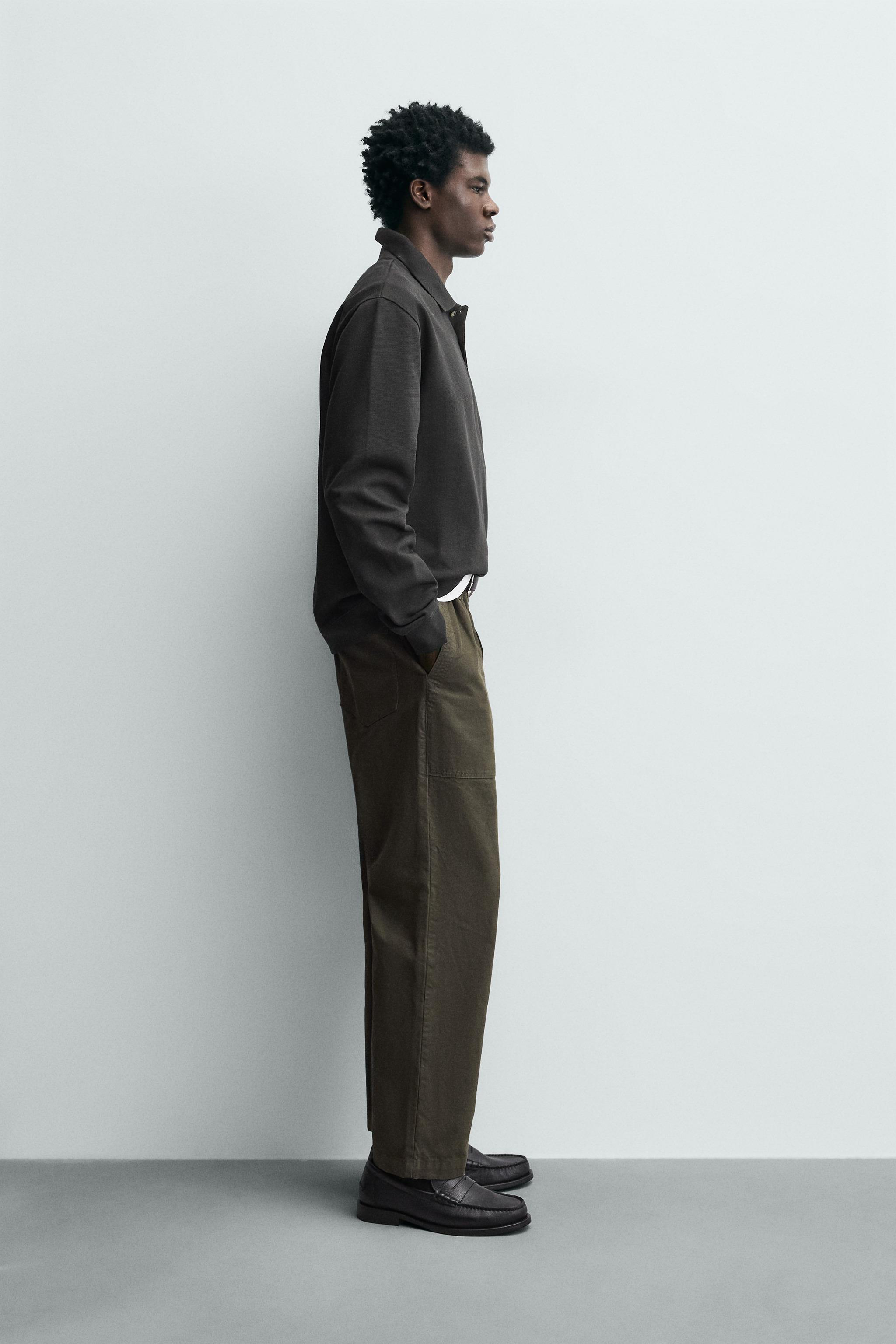 REGULAR FIT TEXTURED POLO SHIRT