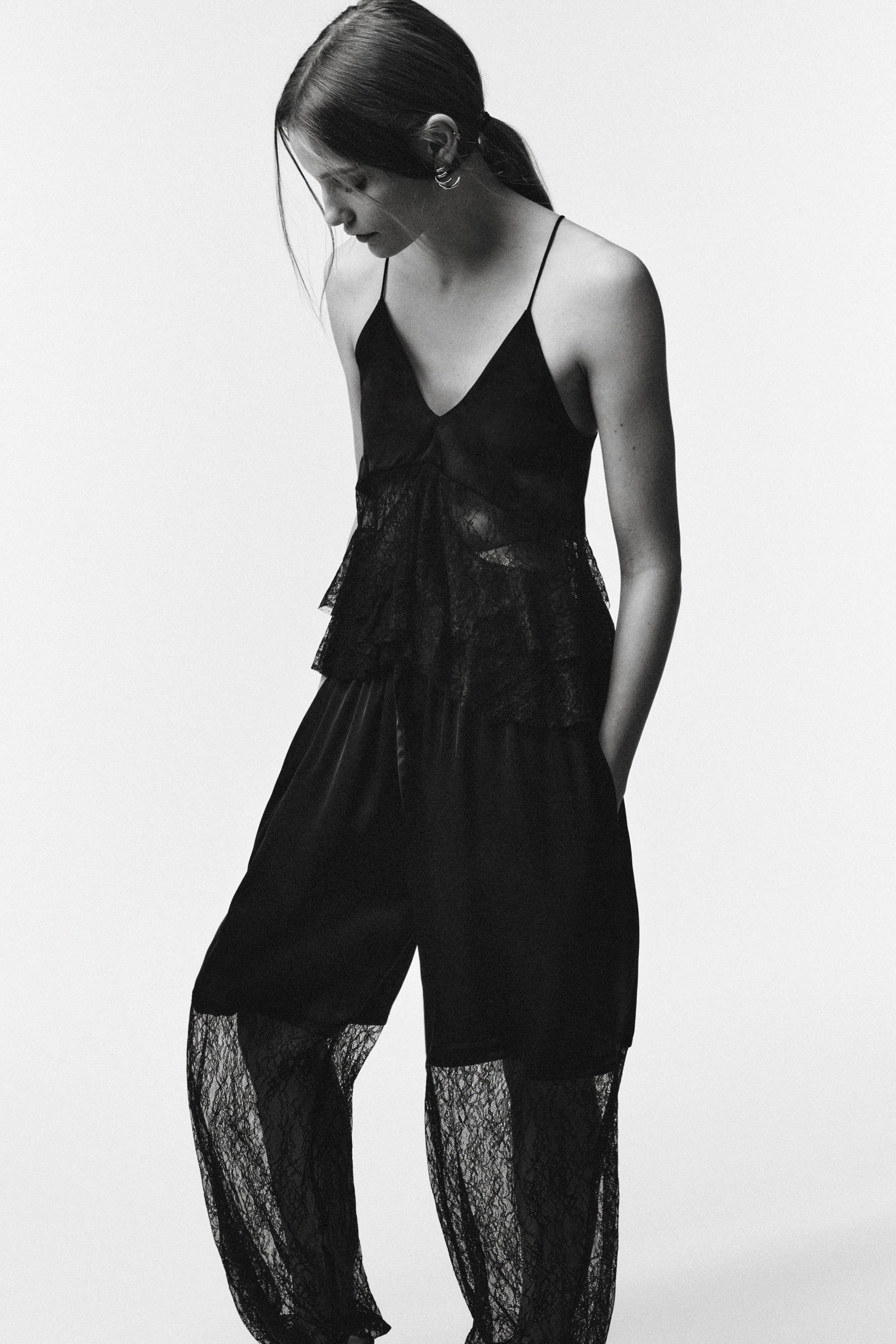 LIMITED EDITION COMBINED LACE PANTS