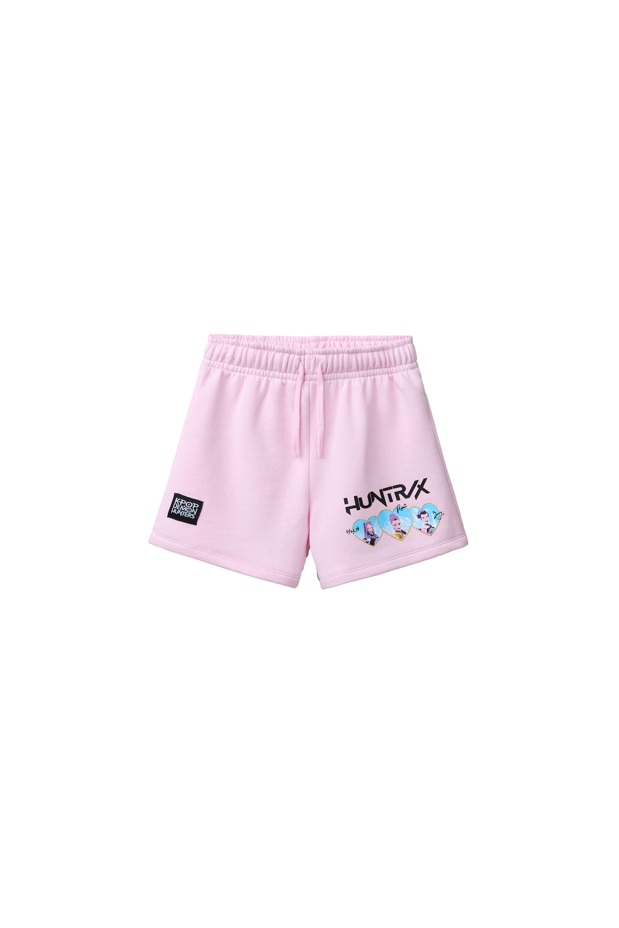 KPOP DEMON HUNTERS™ NETFLIX © PLUSH SHORTS - Pink | ZARA United States