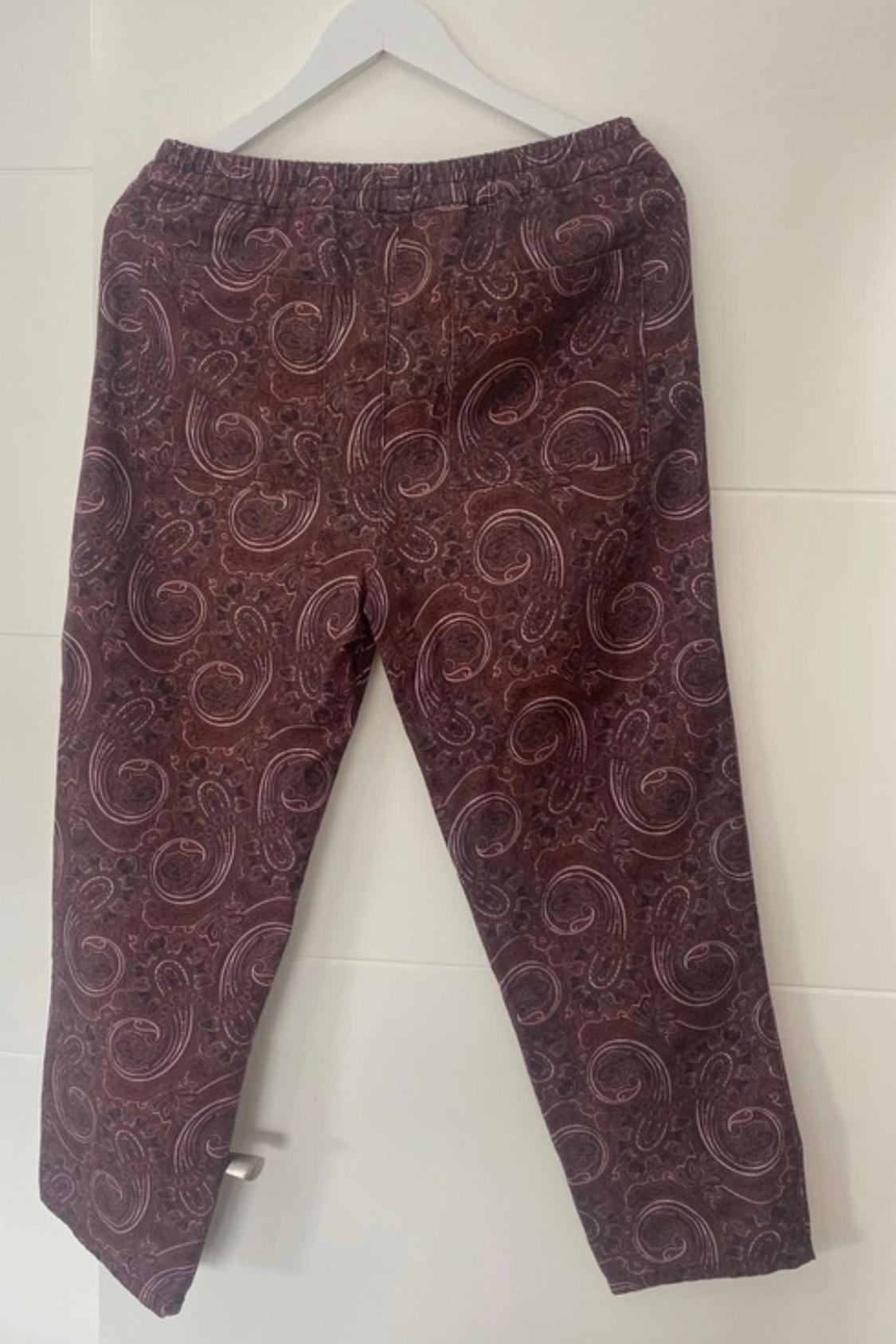 PRINTED PYJAMA-STYLE TROUSERS - Image 5