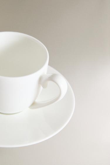 TASSE PORCELAINE BONE CHINA - Blanc de Zara - Image 2