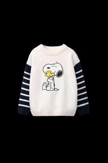 JERSEY PUNTO SNOOPY PEANUTS™ - Crudo de Zara - Imagen 0