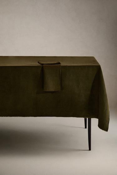 Zara TABLECLOTH 01 - Khaki - Image 0