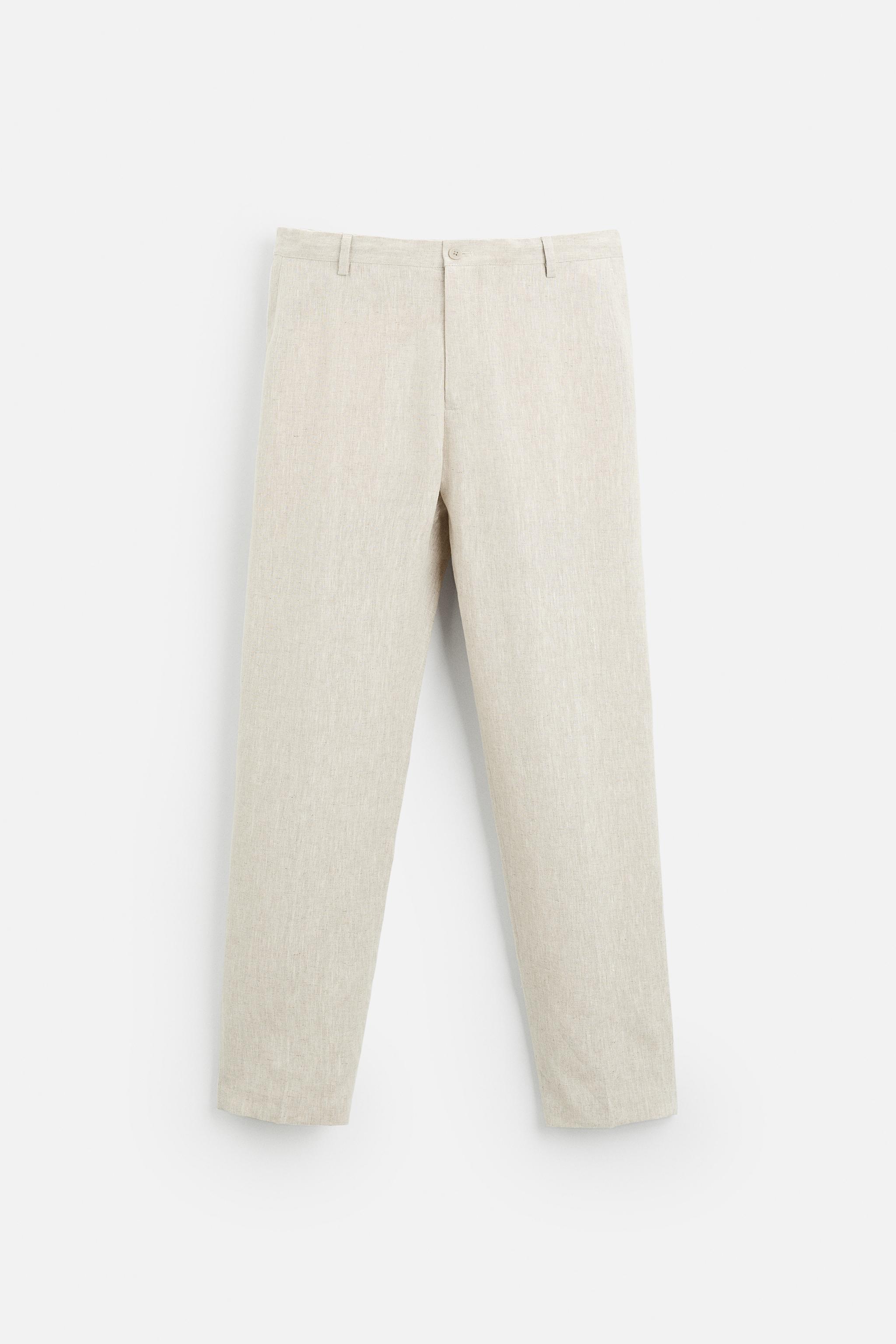 【ZARA】リネン100% パンツ 4410/010/731 ZARA】リネン100% パンツ 4410/010/731
