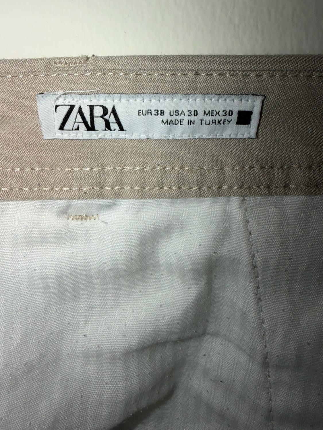 TEXTURED STRETCH PANTS - Image 3