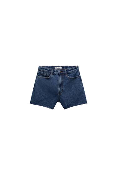 Z1975 HIGH RISE DENIM SHORTS