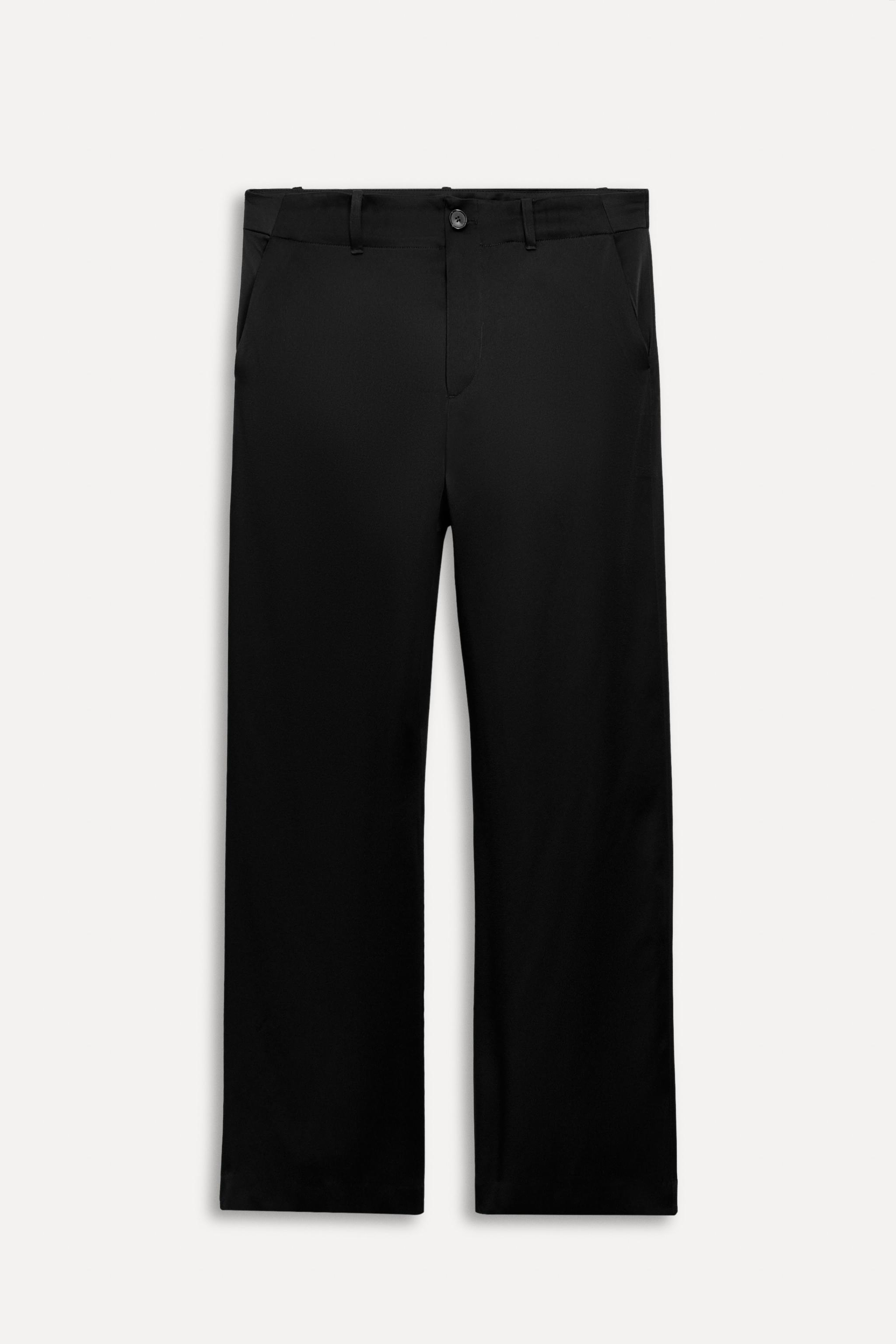 【ZARA】ダーツパンツ 50TH ANNIVERSARY ブラック 3420/602/800 ダーツパンツ 50TH ANNIVERSARY - ブラック | ZARA Japan / 日本