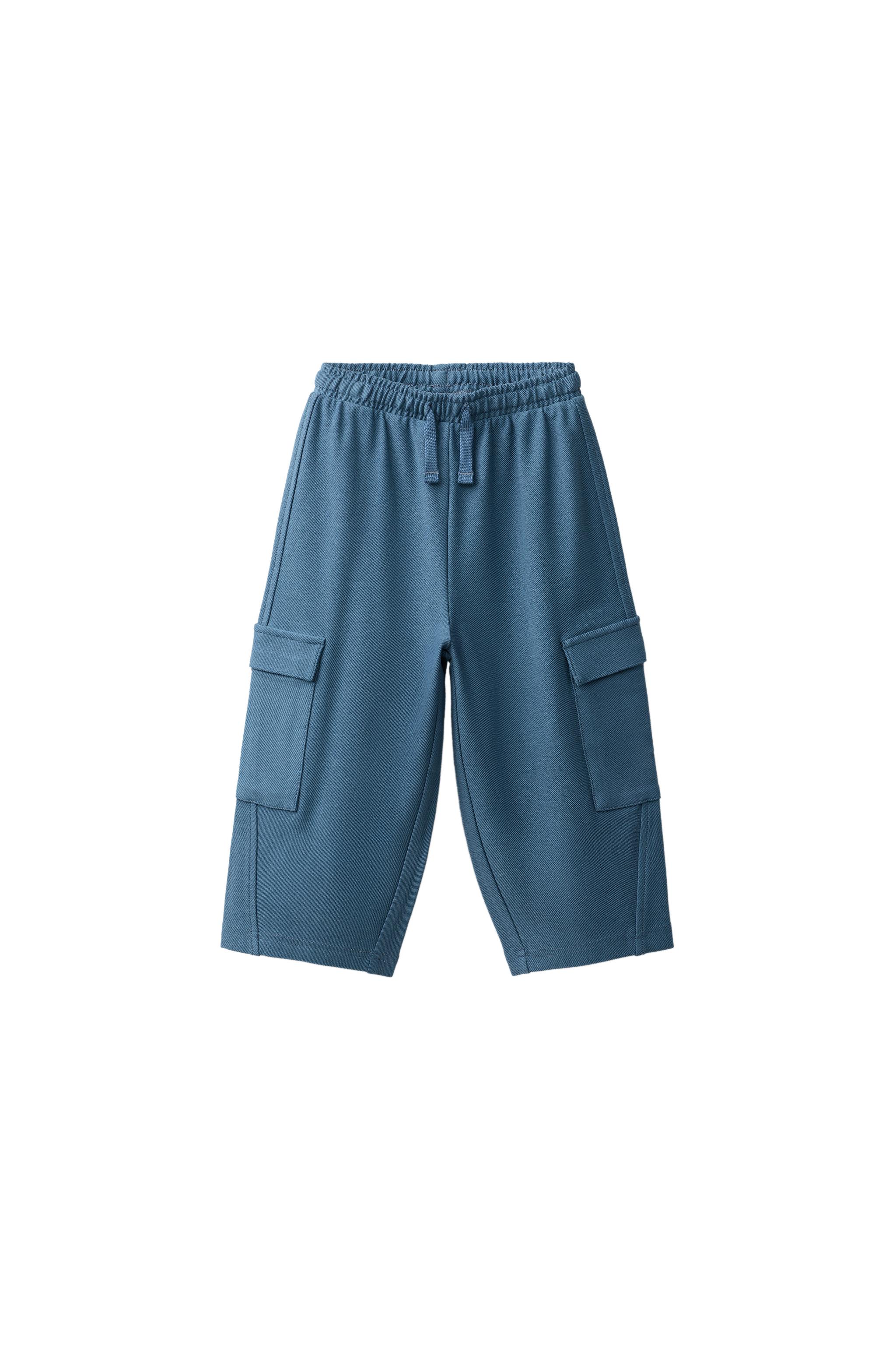 インターロック カーゴパンツ - テールブルー | ZARA Japan / 日本