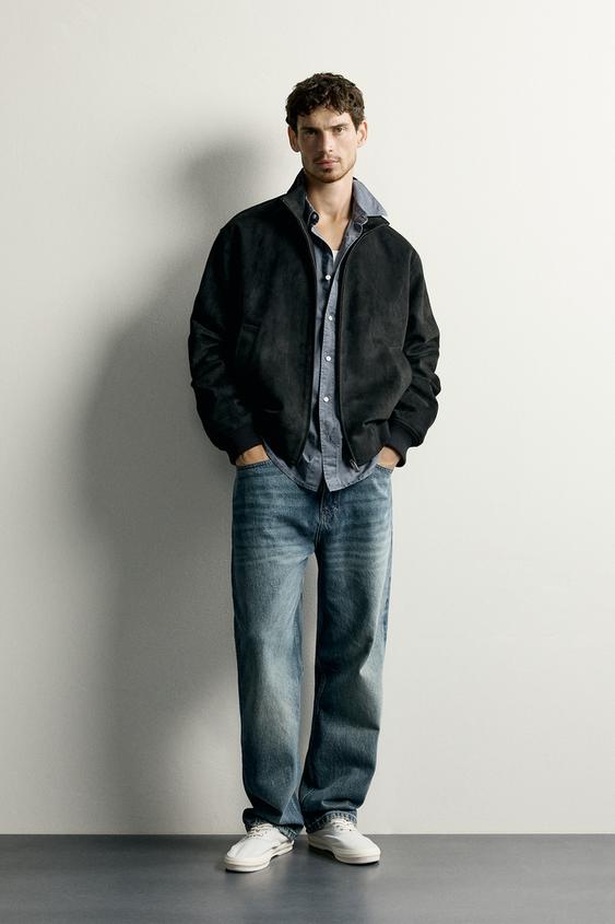 CHAMARRA REGULAR FIT ANTELINA - Negro de Zara - Imagen 0