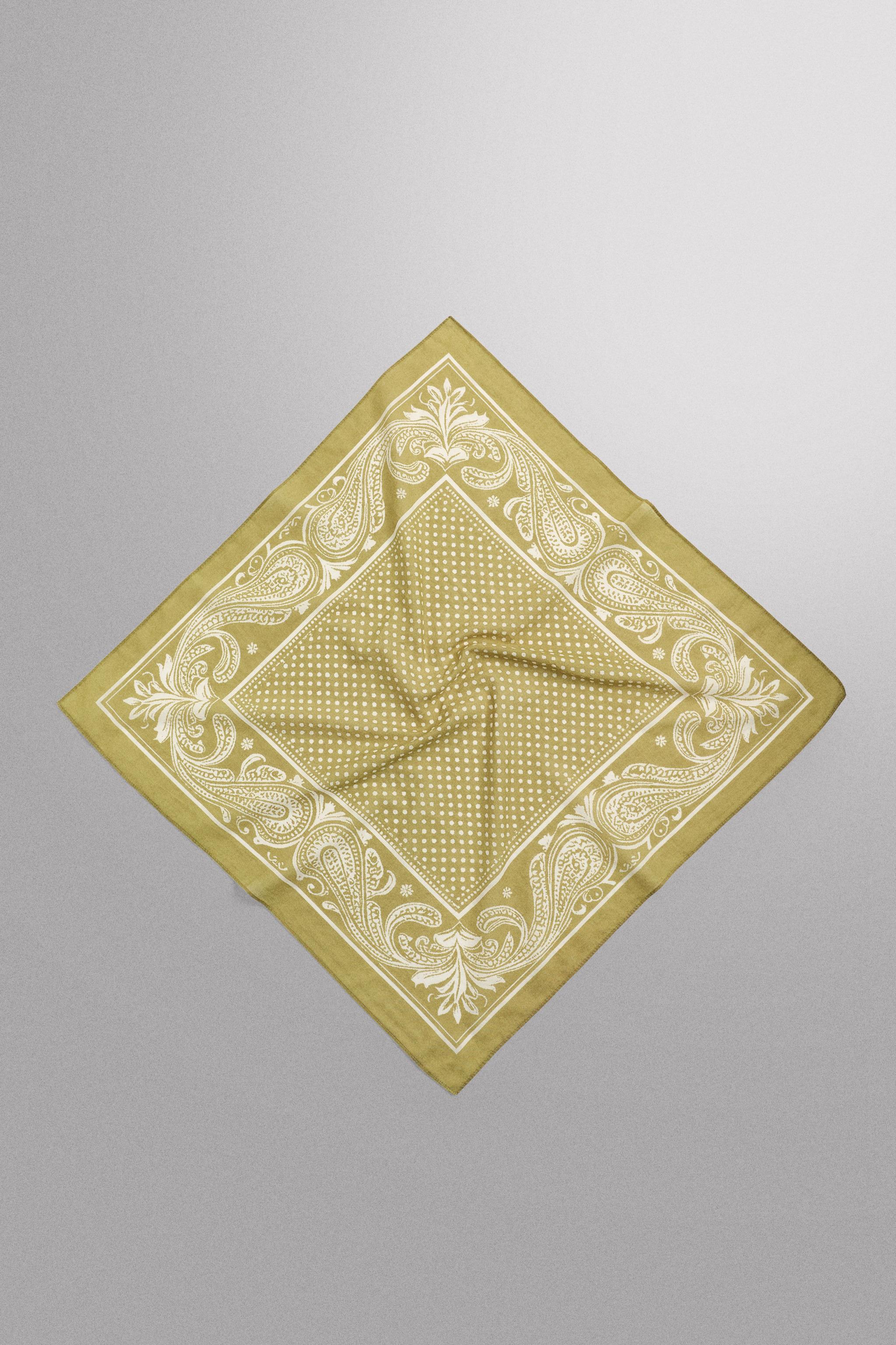 GEOMETRIC PRINT BANDANA