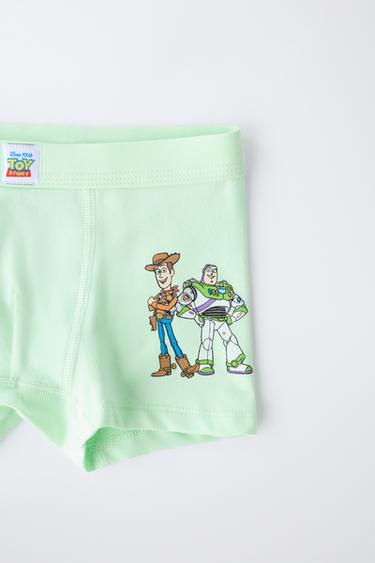 2-6 YEARS / TWO-PACK OF TOY STORY © DISNEY PIXAR BOXERS - Green / Ecru by Zara - Image 6