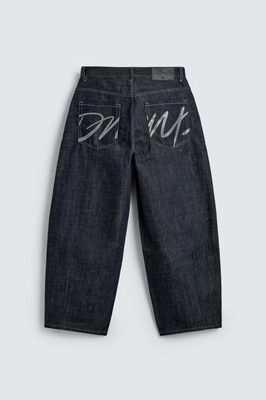 BALLOON FIT JEANS - Blue by Zara - Image 9