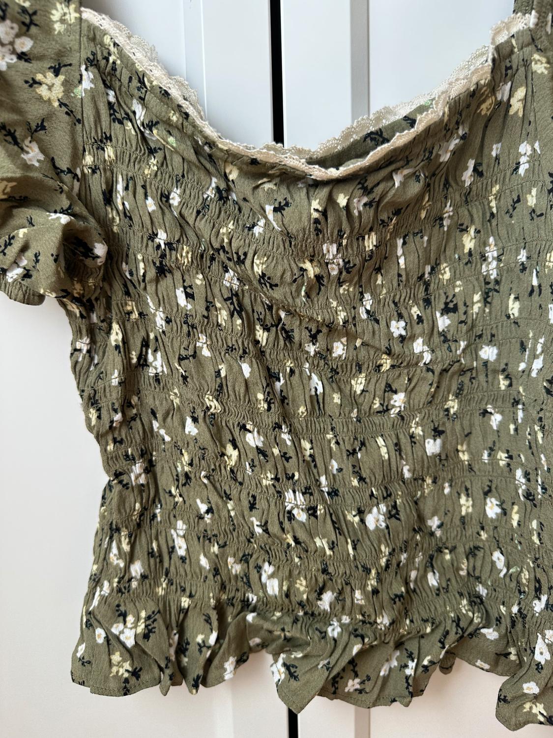 PRINTED CROPPED TOP - Image 2