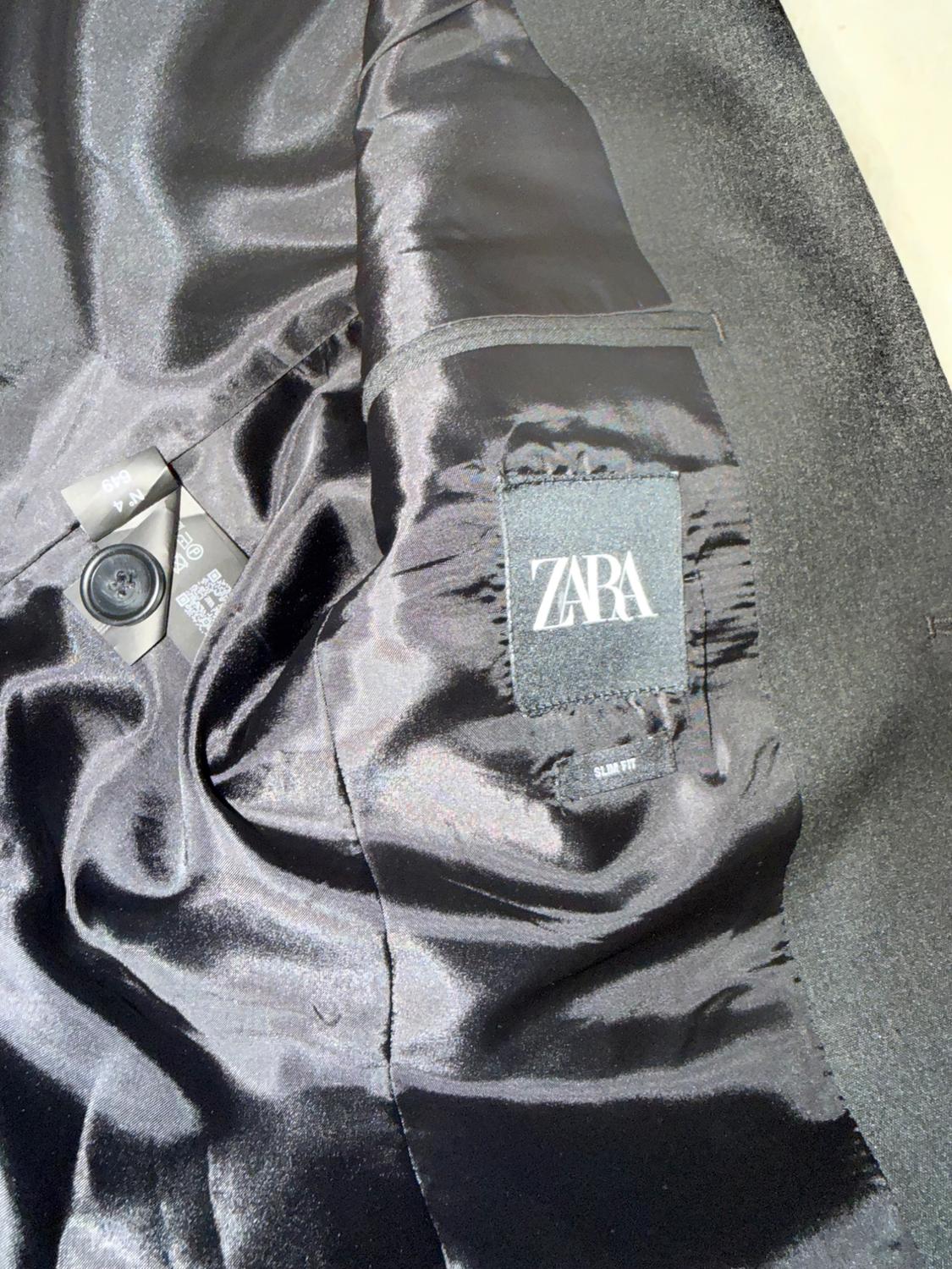 STRETCH SUIT JACKET ANTHRACITE GRAY - Image 4