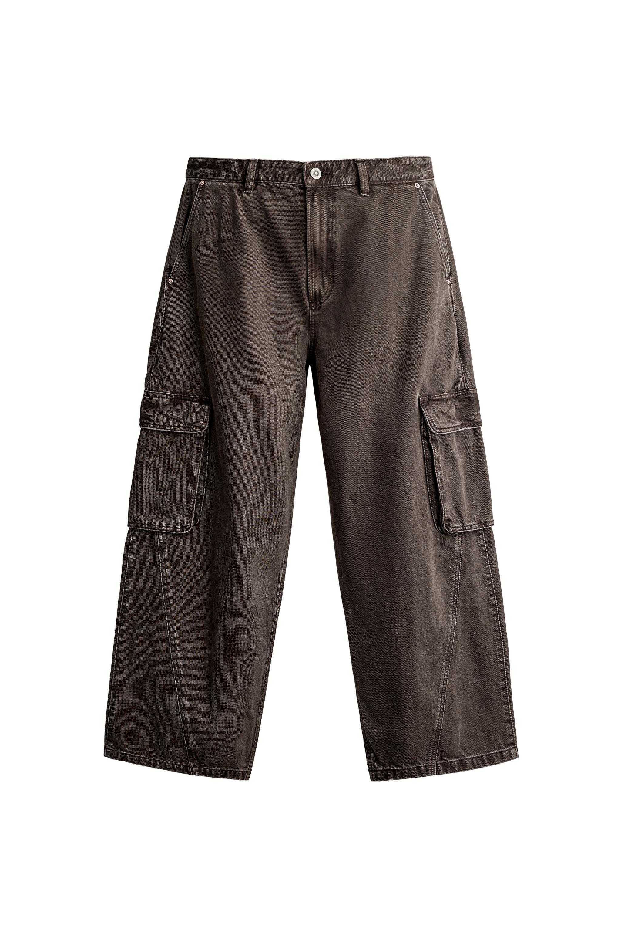 PANTALÓN CARGO RELAXED FIT COSTURAS