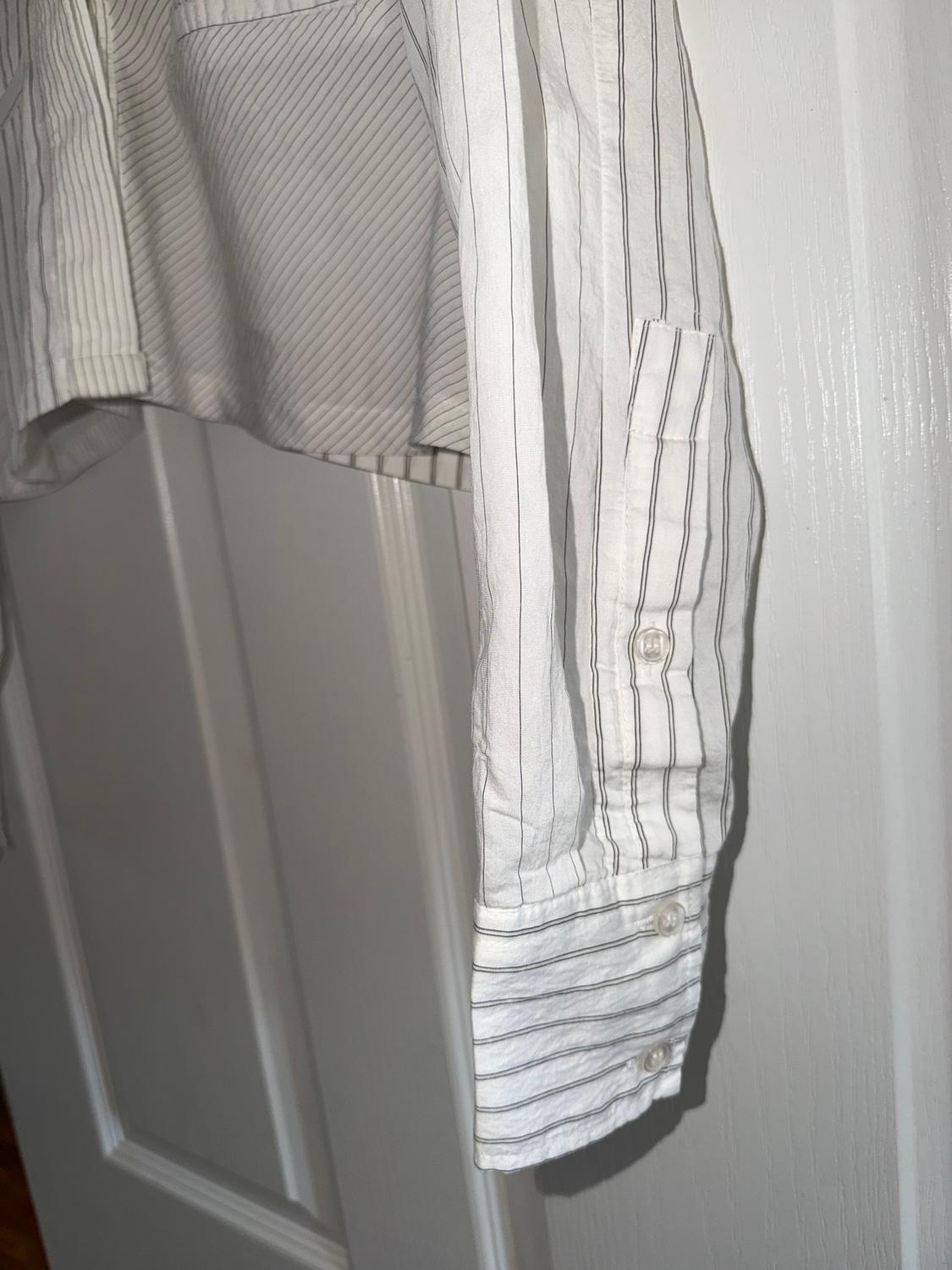 CROPPED STRIPED SHIRT - Image 5
