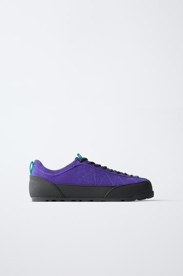 CONTRAST TRAINERS - Lilac by Zara