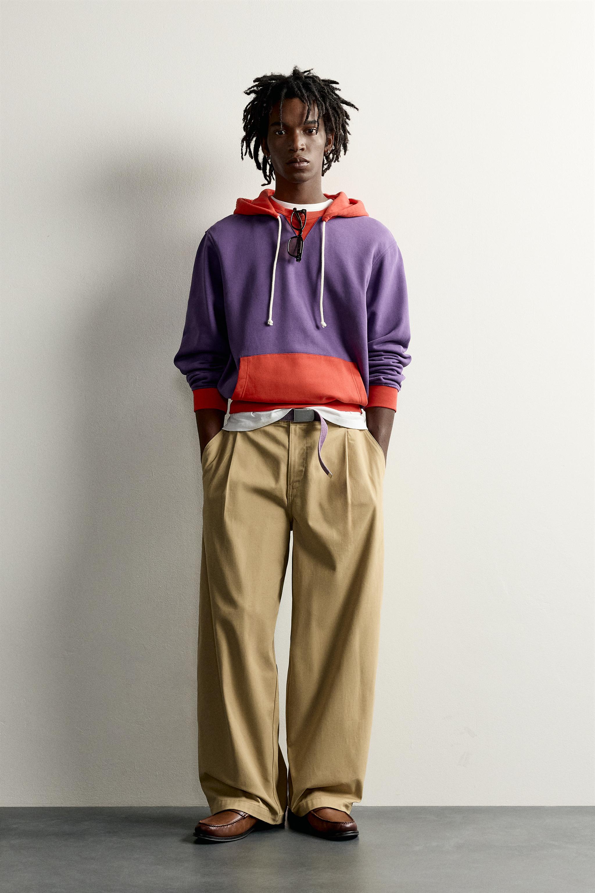 Zara FRUIT OF THE LOOM™ KAPÜŞONLU SWEATSHIRT