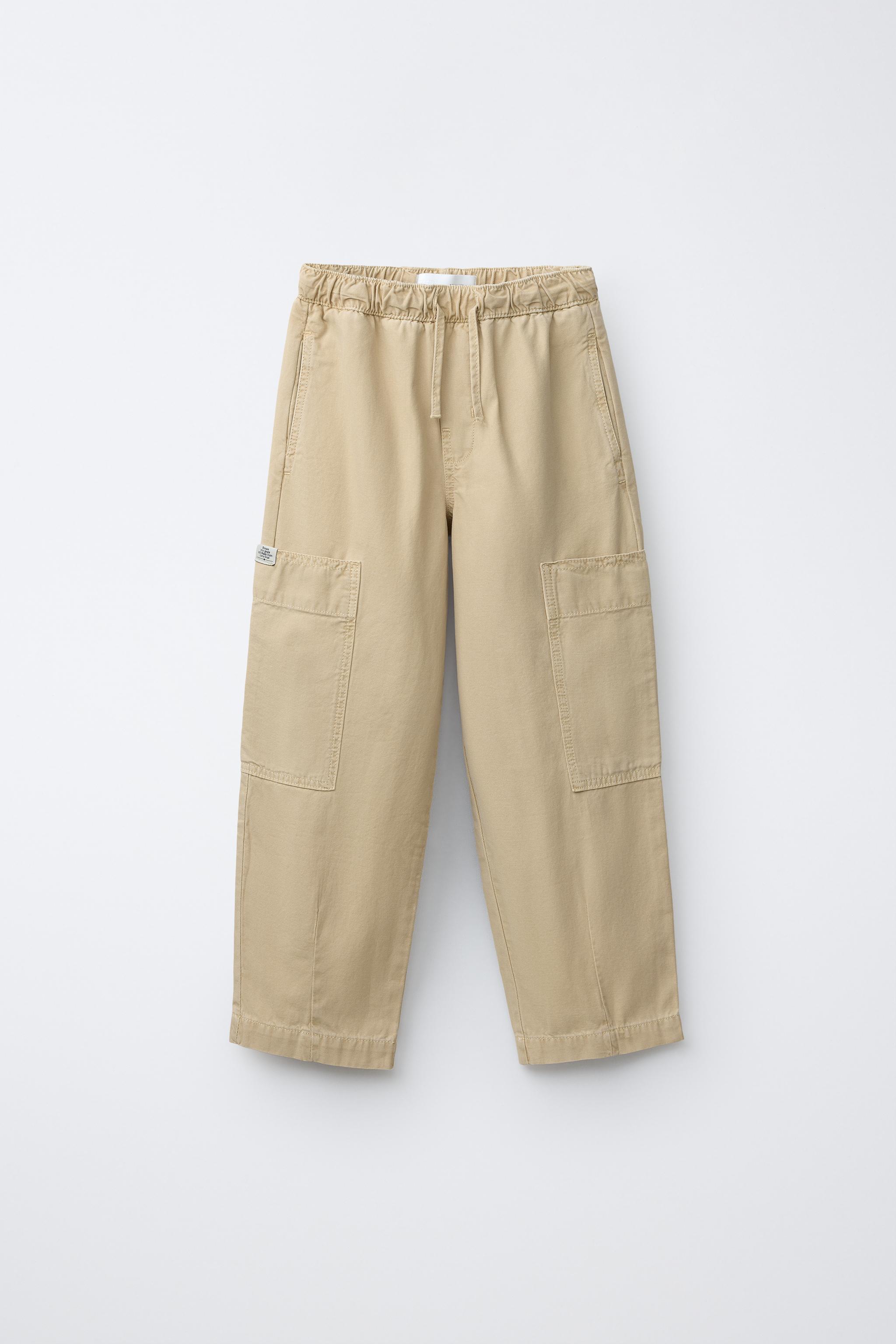CANVAS PANTS WITH POCKETS