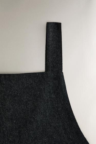 TABLIER CORPS ENTIER DENIM - Bleu de Zara - Image 1
