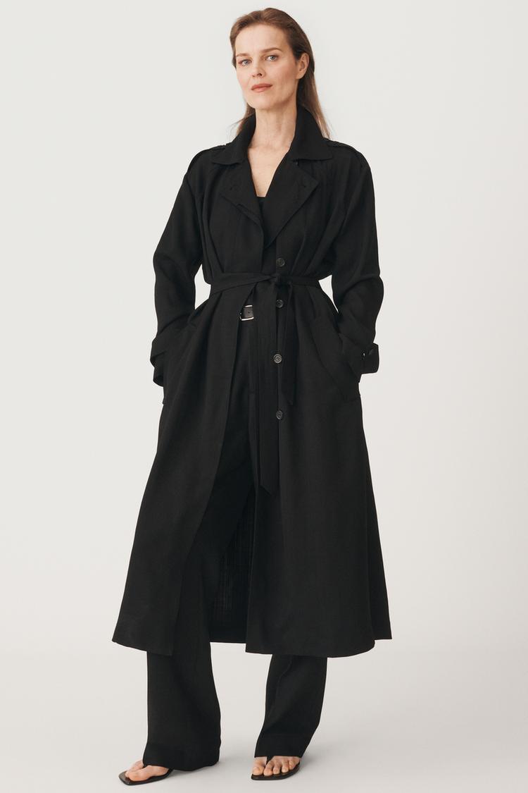 TRENCH OVERSIZE 50E ANNIVERSAIRE Noir ZARA France