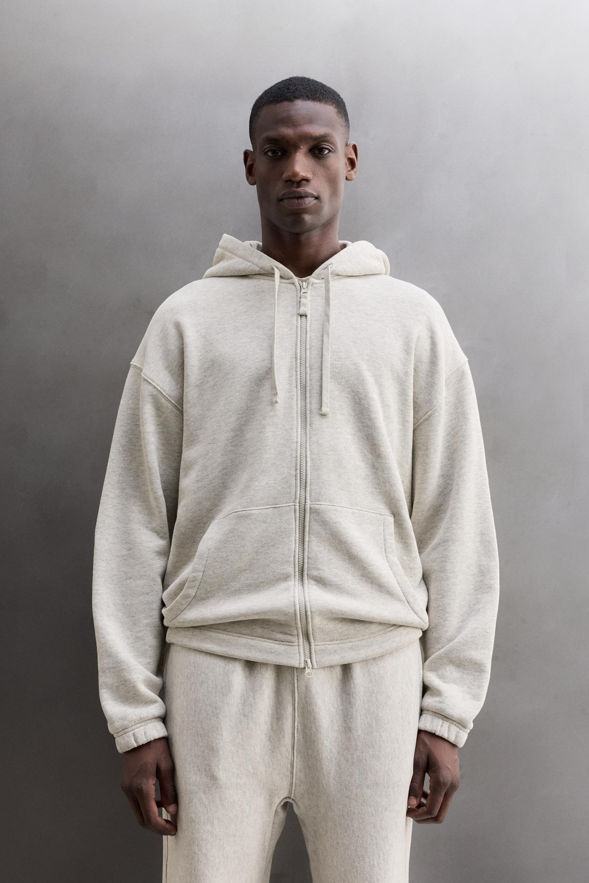 Мужские худи Zara COTTON ZIP-UP — фото 2