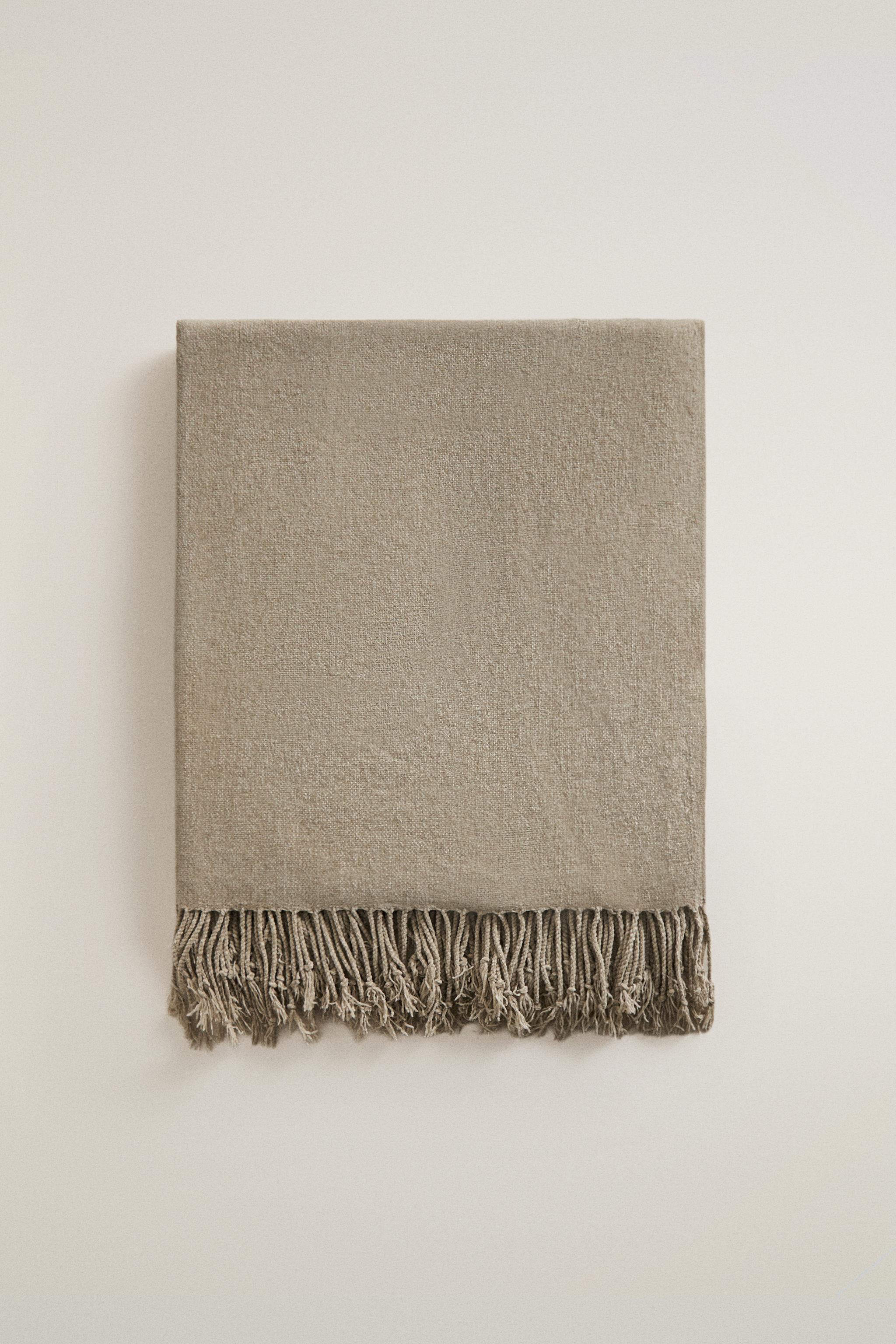PLAID CHENILLE