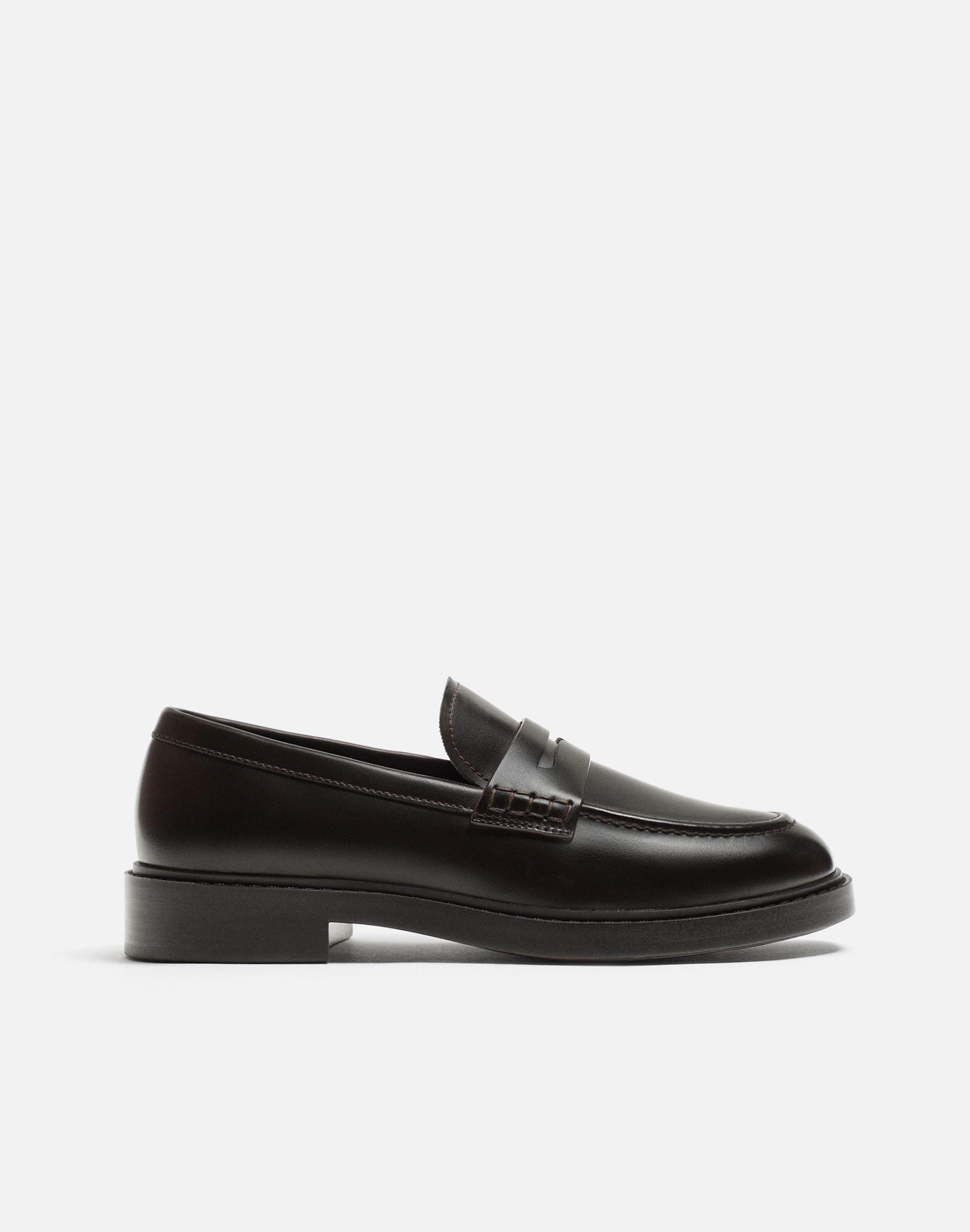 ZARA - 極美品 ZARA ザラ 厚底 ローファー コインローファー 38