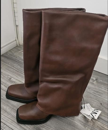 LEATHER GAITER BOOTS - Image 5