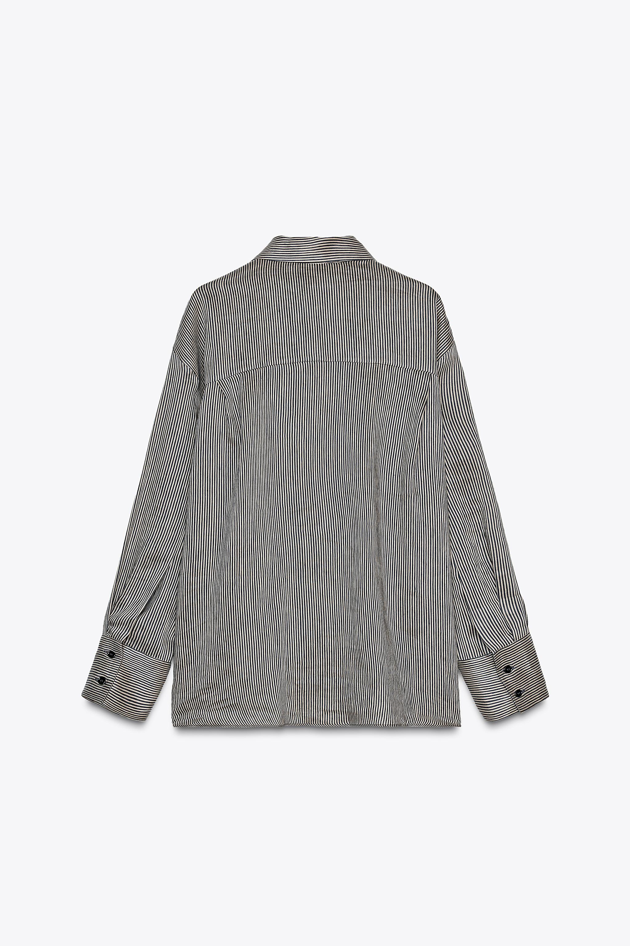 [COSYHARU公式]loose-fit striped shirt 送料・関税込み SINSS シャツ Loose fit stripe shirt / ルーズフィット