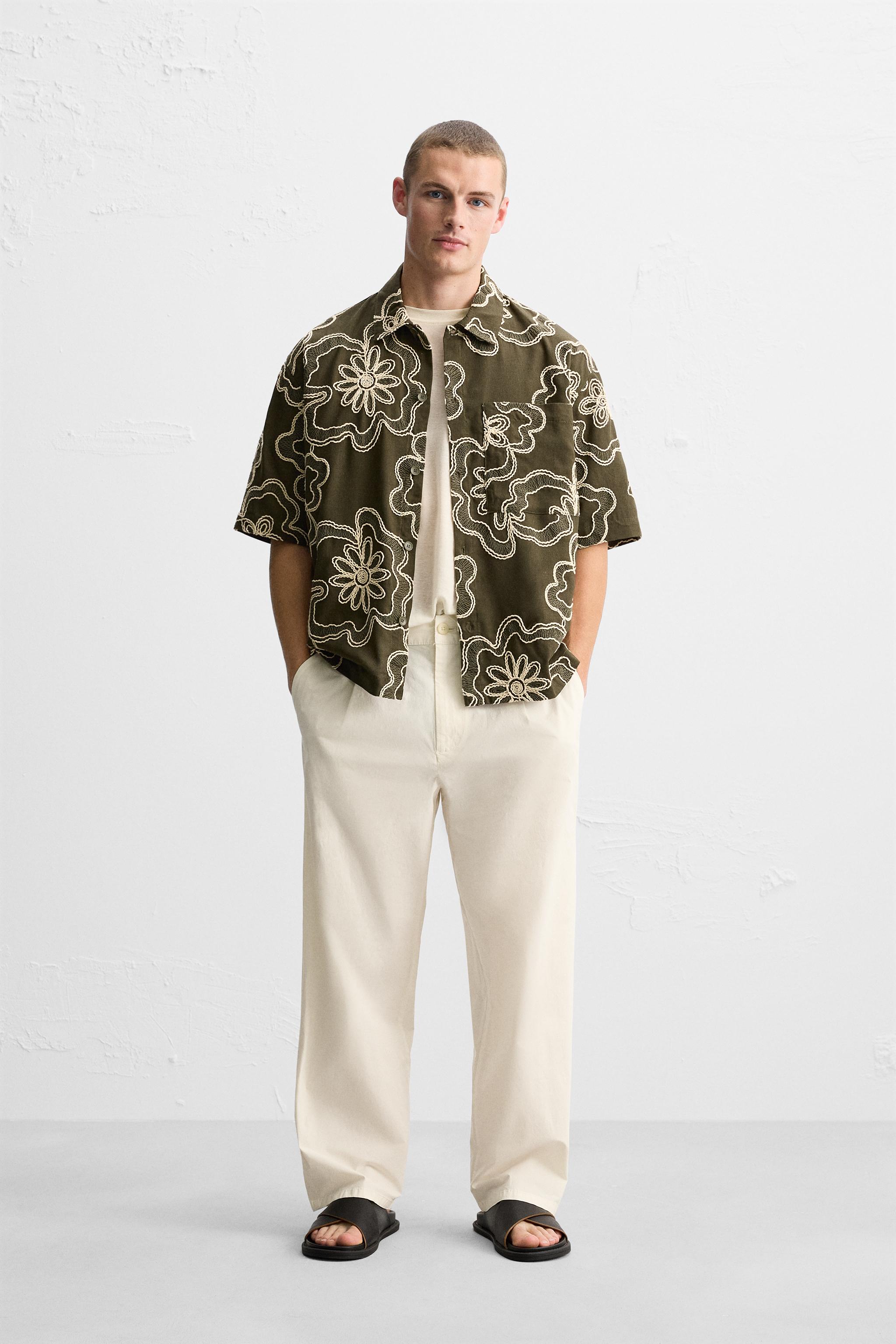 Chemises a fleurs pour homme Nouvelle Collection en ligne ZARA Canada