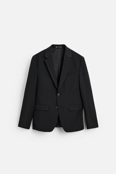 BLAZER TRAJE ESTRUCTURA - Negro de Zara