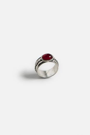 BAGUE CHEVALIÈRE CONTRASTE - Argent de Zara - Image 3