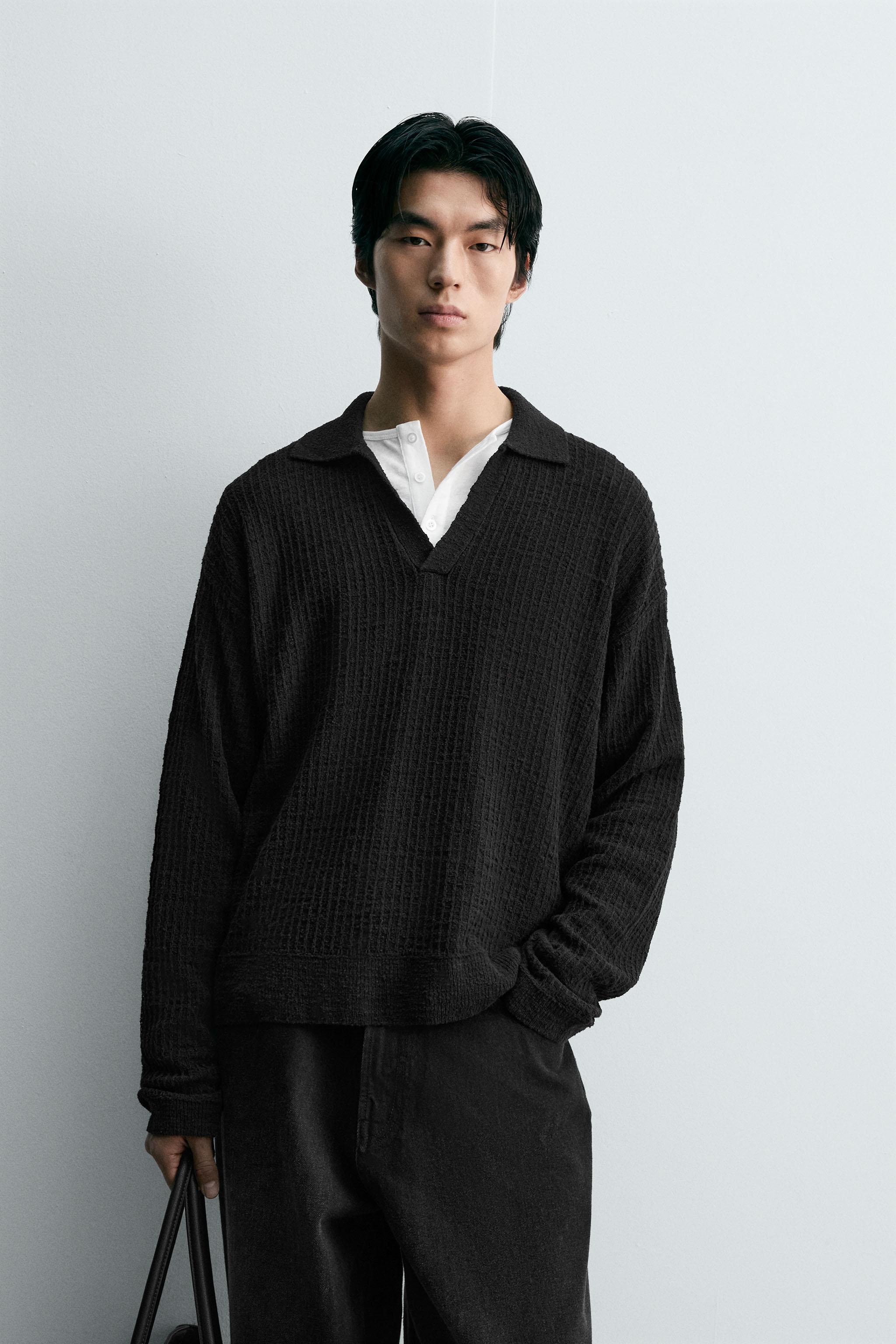 ポロシャツ (ブラック・黒) | メンズ | 最新コレクション | ZARA