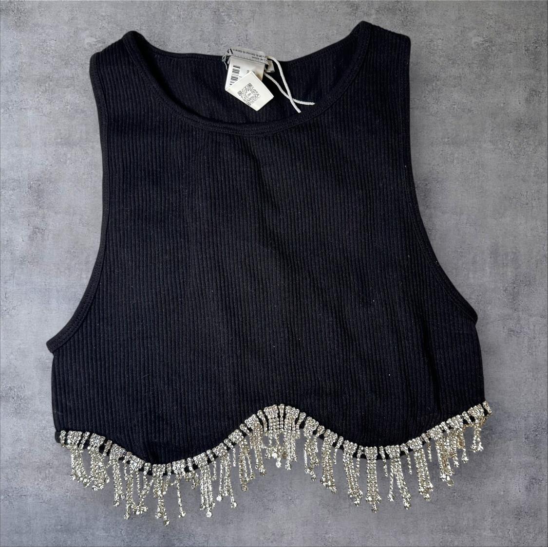 SEAMLESS RHINESTONE TOP - Image 2