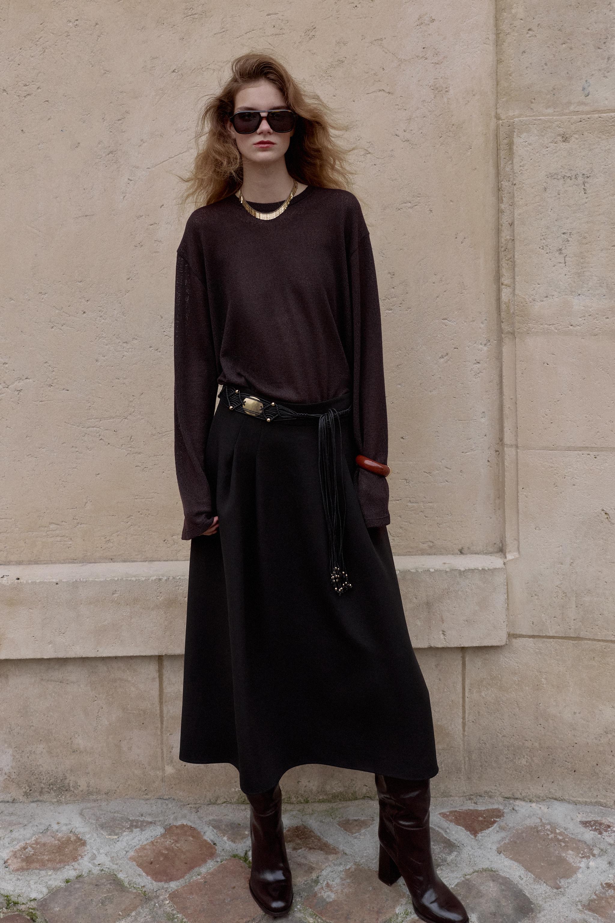 Aラインスカート - レディース | ZARA 日本