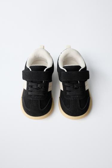 LEATHER BAREFOOT SNEAKERS - Black by Zara - Image 8