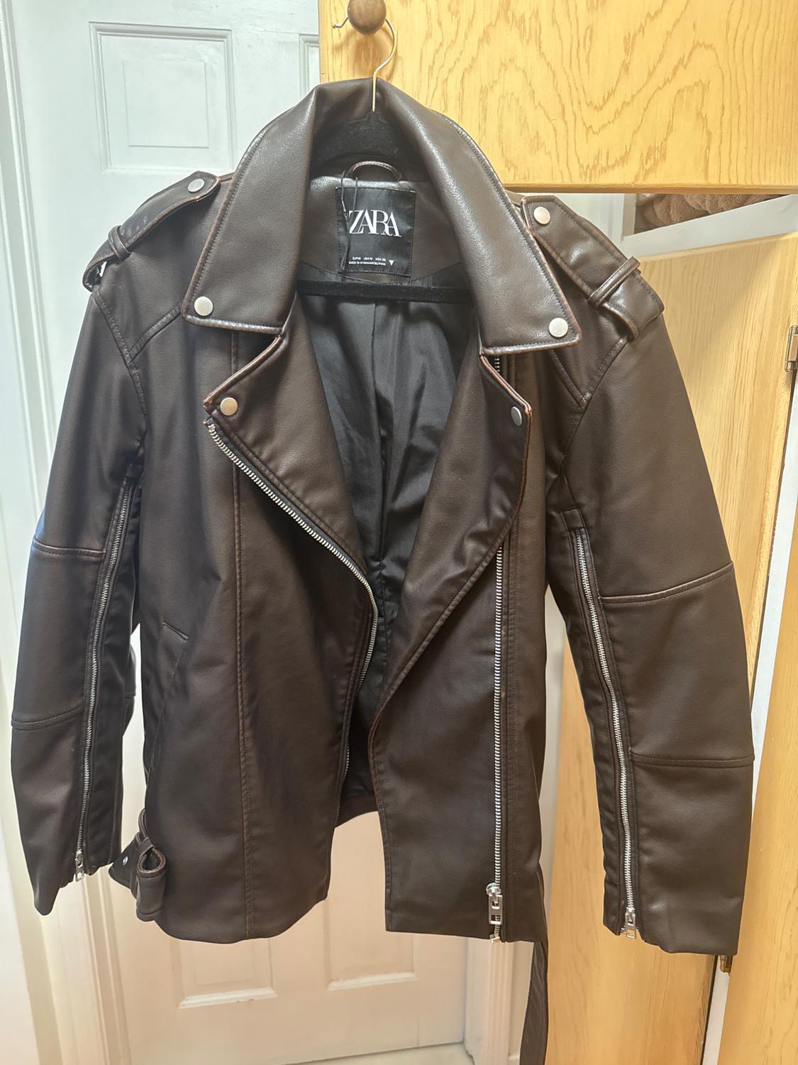 CAZADORA BIKER OVERSIZE EFECTO PIEL LAVADA - Image 2