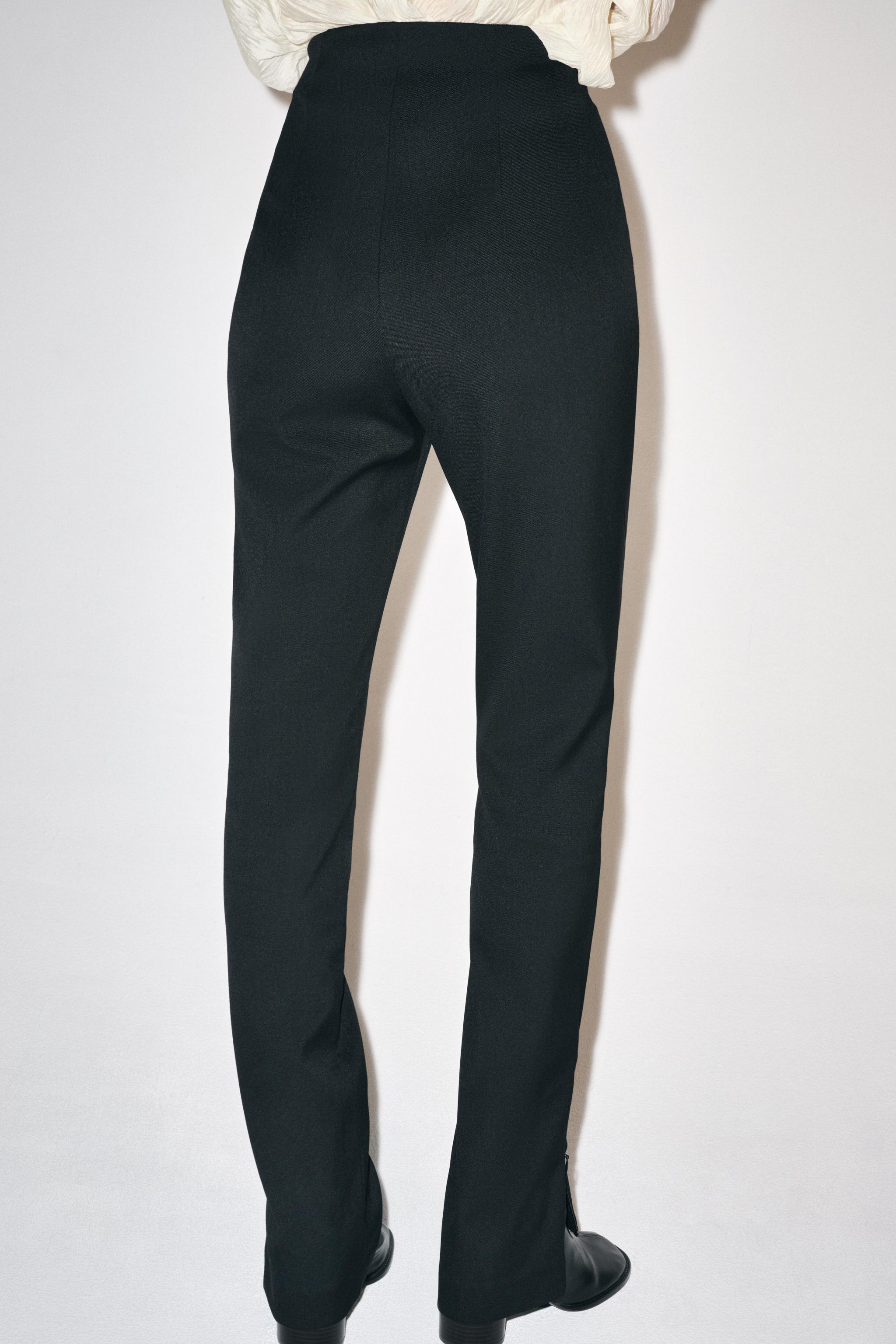 ZW COLLECTION WOOL STRAIGHT PANTS