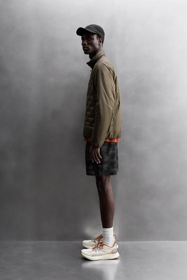 RUNNING PUFFER JACKET 80% DOWN - 20% FEATHER - Dark brown by Zara - Image 3