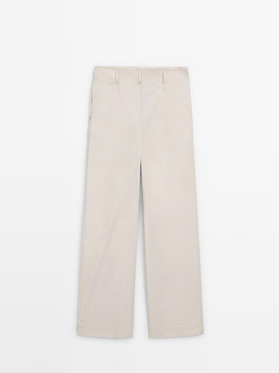 Tres pantalones de Zara (muy) anchos que además de ser comodísimos