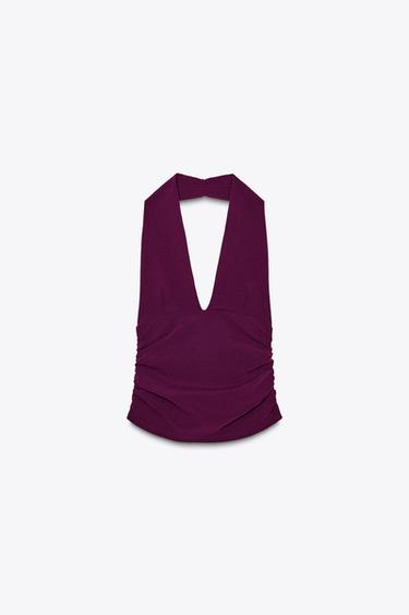 БҮРМЕЛІ ХАЛТЕР ТОП - Баялды Zara компаниясынан