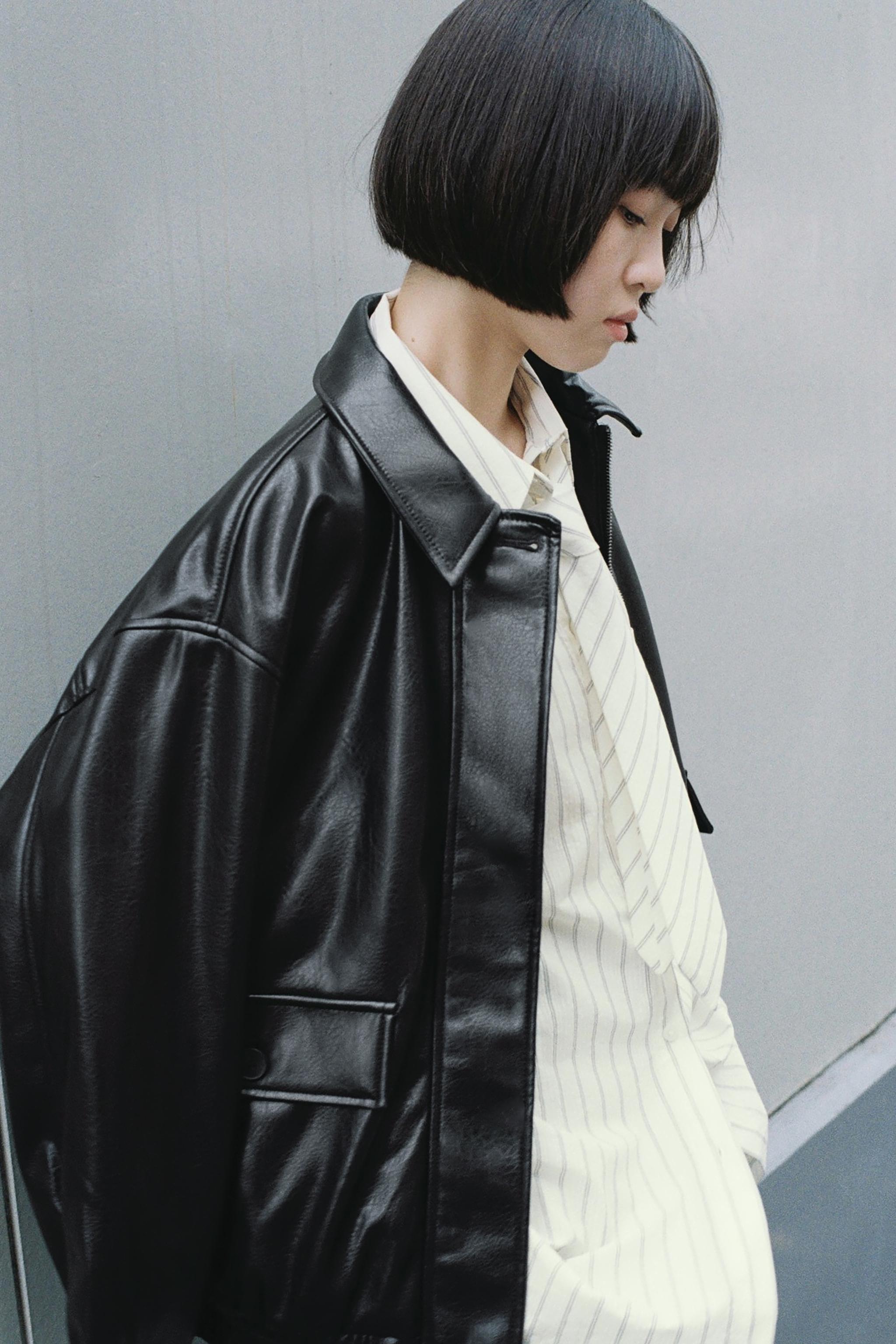 【完売商品】ZARA マッチングヴィンテージ　ダブルフェイス　ボンバージャケット 衝動買い】今年の秋冬におすすめ！ZARAで秋物大量購入してしまい